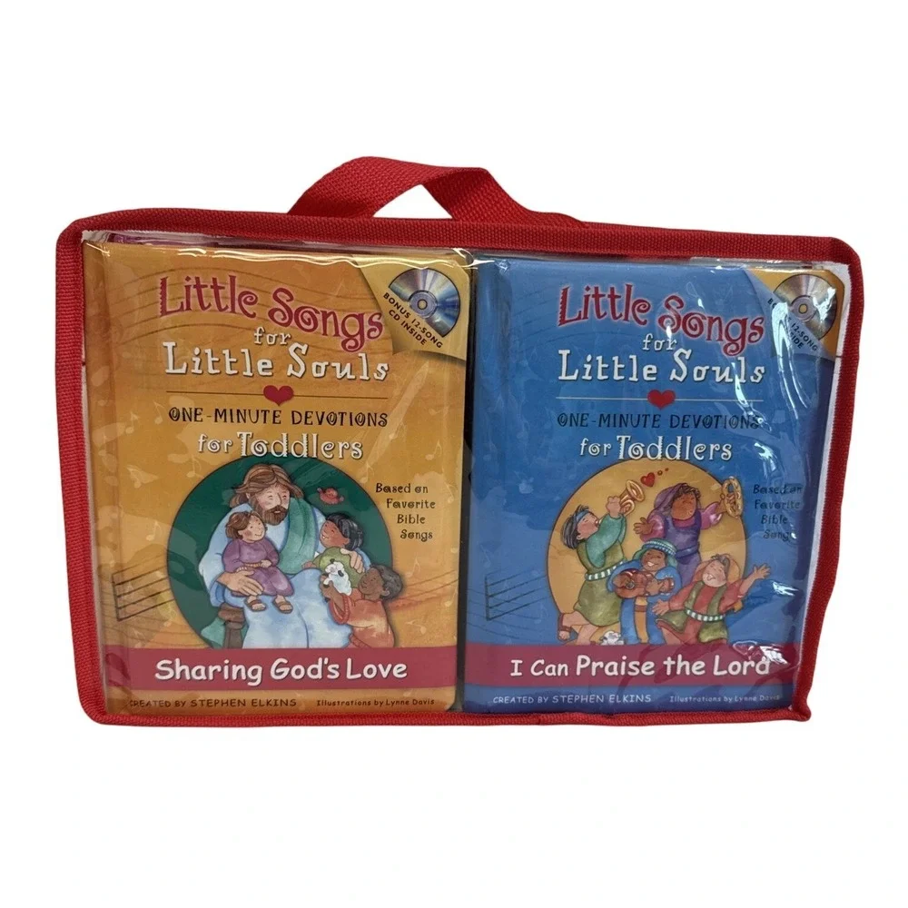 Little Songs Little Souls Toddlers Devotions‎ Bible Songs Book Set